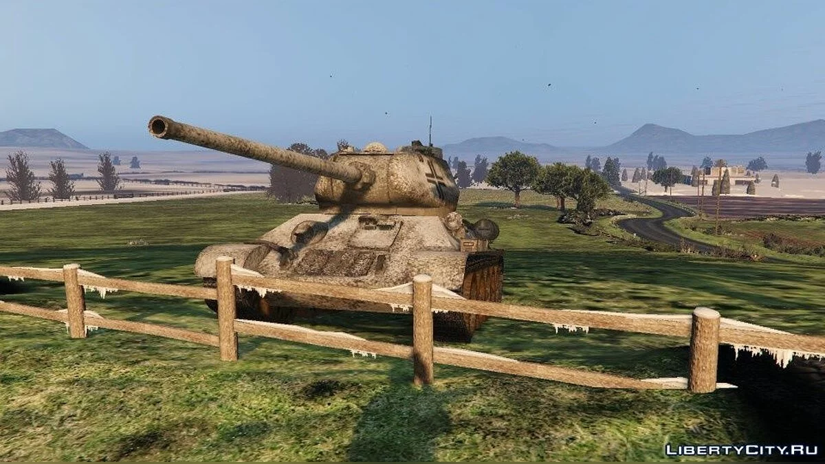 Текстуры для танка T34-85 / GTA 5