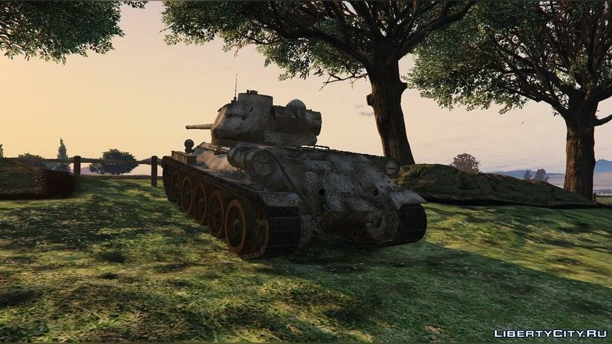 Текстуры для танка T34-85 / GTA 5
