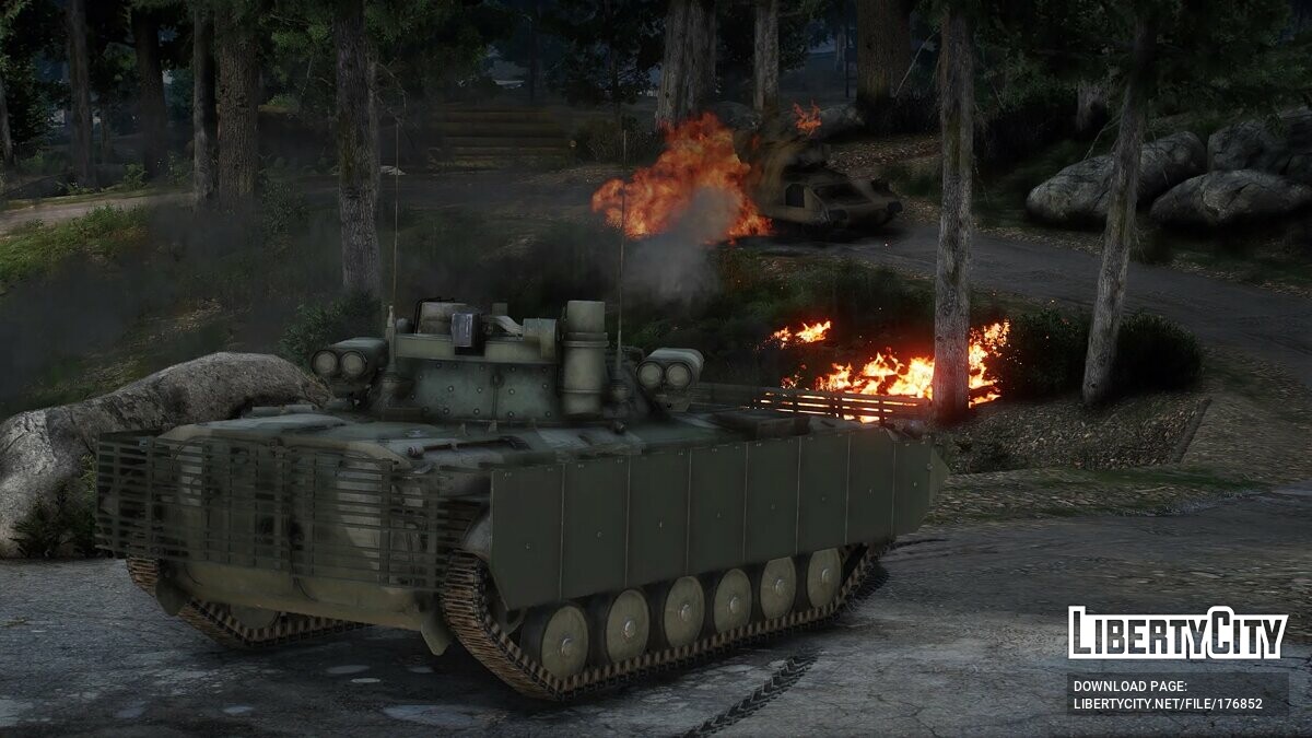 Скачать BMP-2M IFV 1.0 для GTA 5