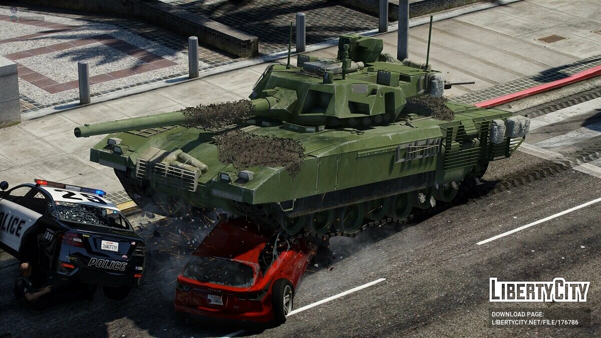 Скачать T-14 Armata [Add-On | Tuning] 1.0 для GTA 5