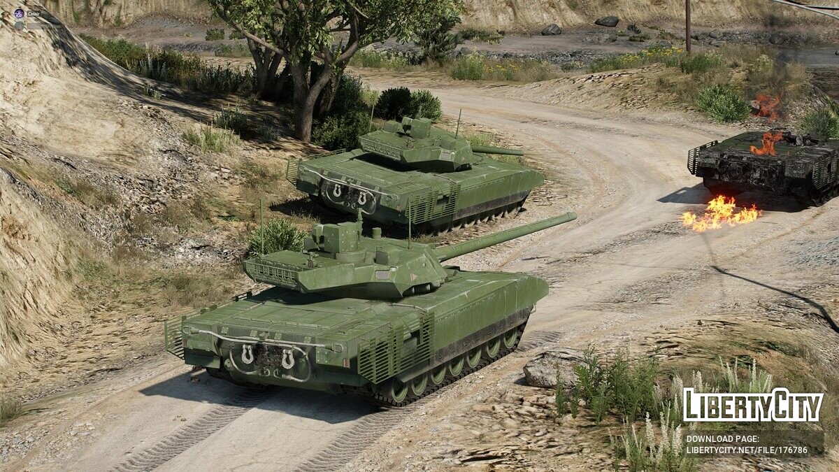 Скачать T-14 Armata [Add-On | Tuning] 1.0 для GTA 5