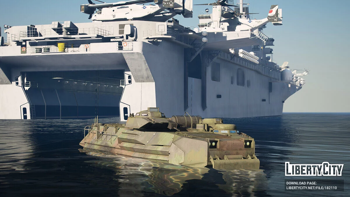 AAV-7A1 Amtrac Amphibious Assault Vehicle [Add-On] 1.0 / GTA 5