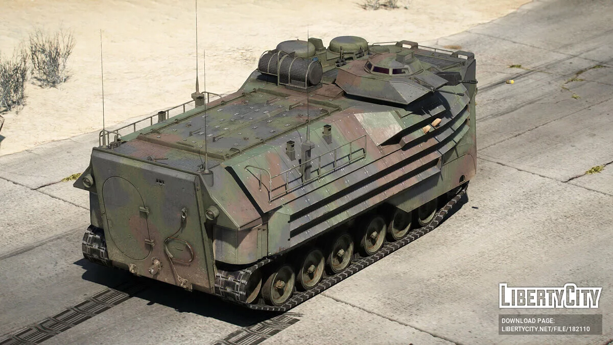AAV-7A1 Amtrac Amphibious Assault Vehicle [Add-On] 1.0 / GTA 5