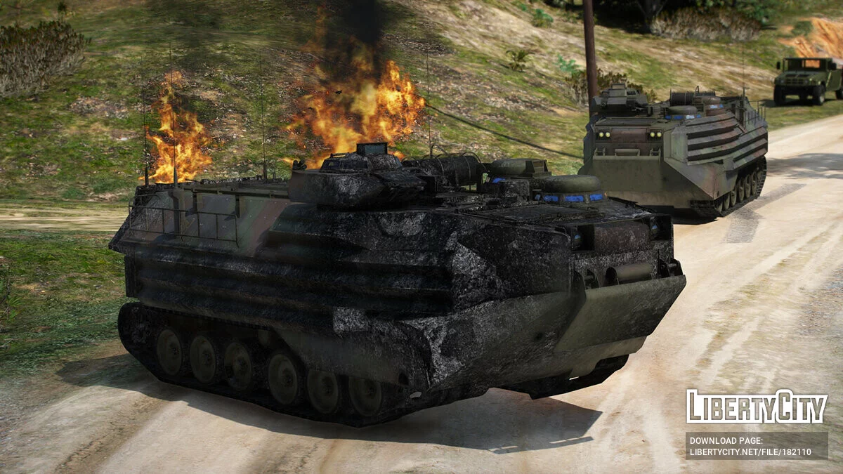 AAV-7A1 Amtrac Amphibious Assault Vehicle [Add-On] 1.0 / GTA 5