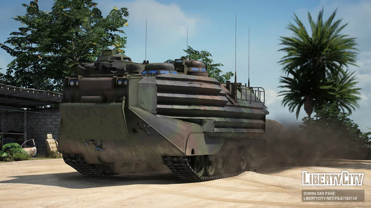AAV-7A1 Amtrac Amphibious Assault Vehicle [Add-On] 1.0 / GTA 5