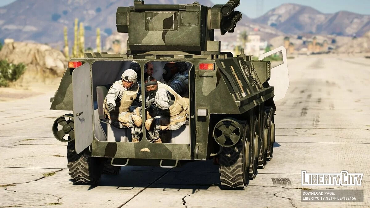 BTR-4E [Add-On] 1.0 / GTA 5