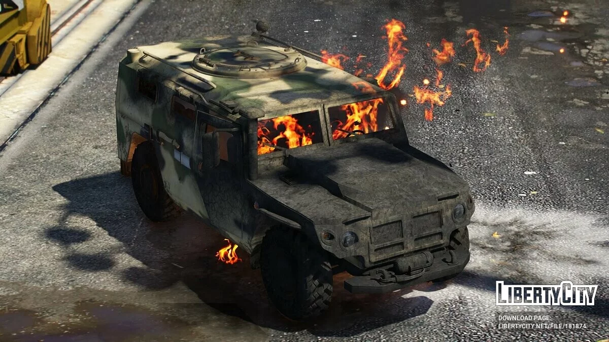 GAZ-2975 Tigr [Add-On] 1.0 / GTA 5