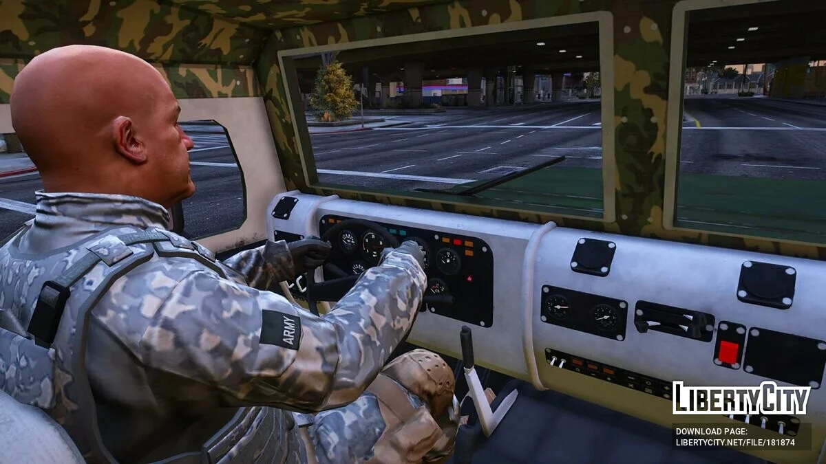 GAZ-2975 Tigr [Add-On] 1.0 / GTA 5