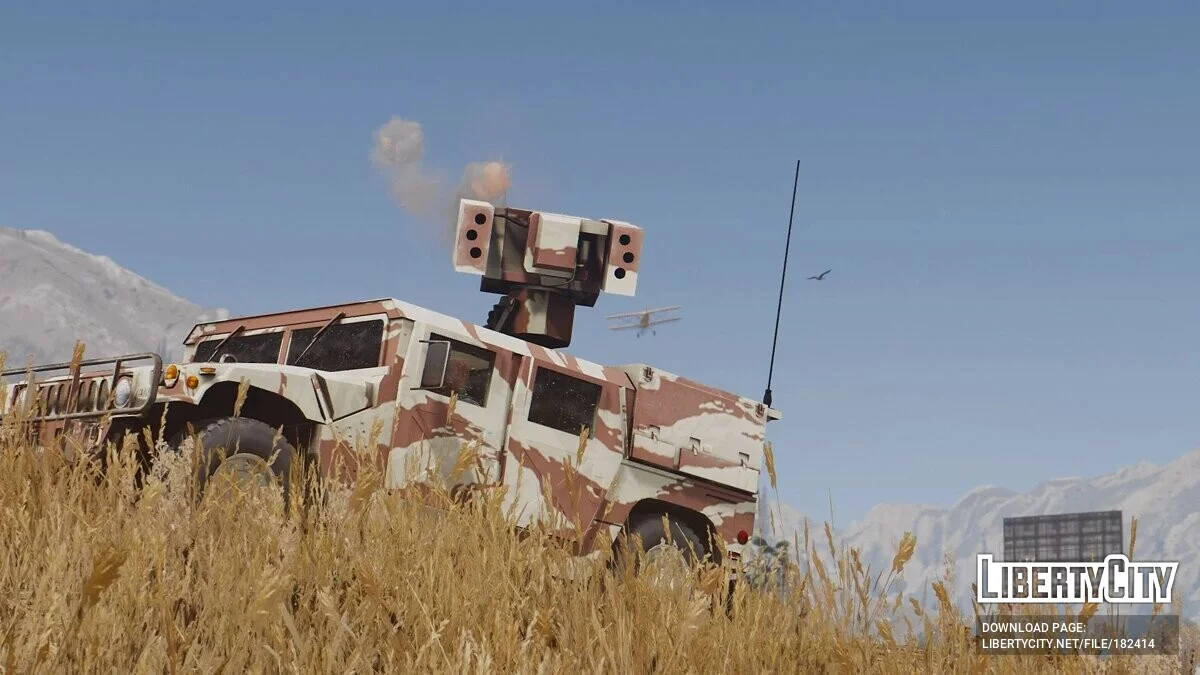 HMMWV ASRAD (Anti-Air) [Add-On] / GTA 5