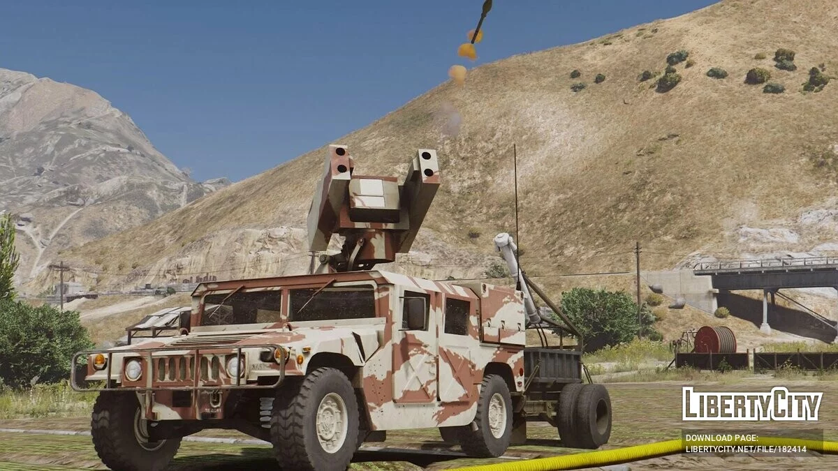 HMMWV ASRAD (Anti-Air) [Add-On] / GTA 5