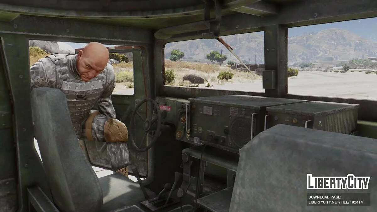 HMMWV ASRAD (Anti-Air) [Add-On] / GTA 5