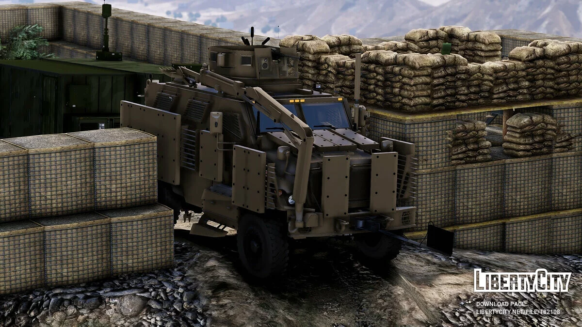 International Pro MRAP armored [FiveM-Replace] 1.0 / GTA 5