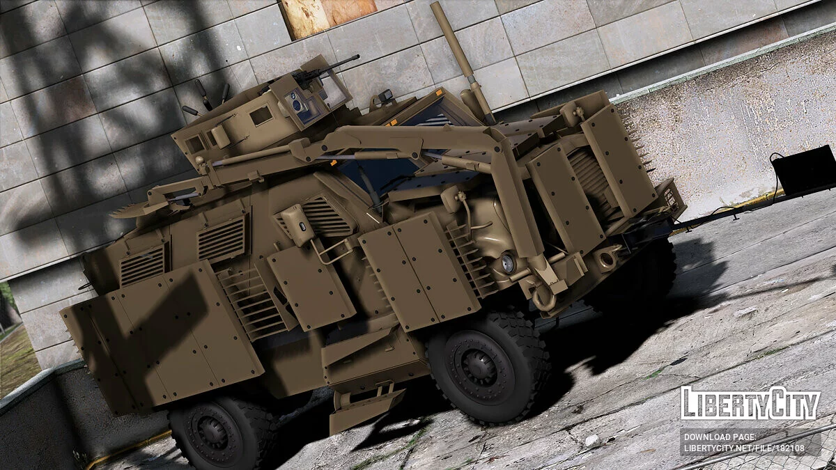 International Pro MRAP armored [FiveM-Replace] 1.0 / GTA 5