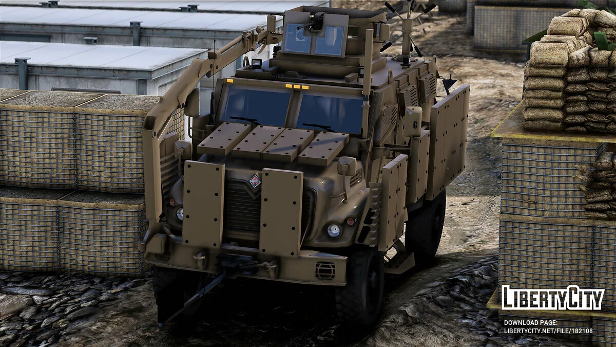 International Pro MRAP armored [FiveM-Replace] 1.0 / GTA 5