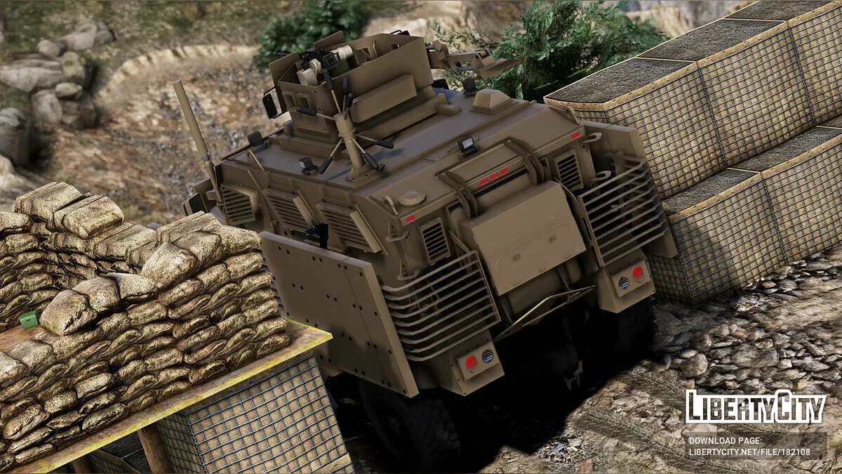 International Pro MRAP armored [FiveM-Replace] 1.0 / GTA 5