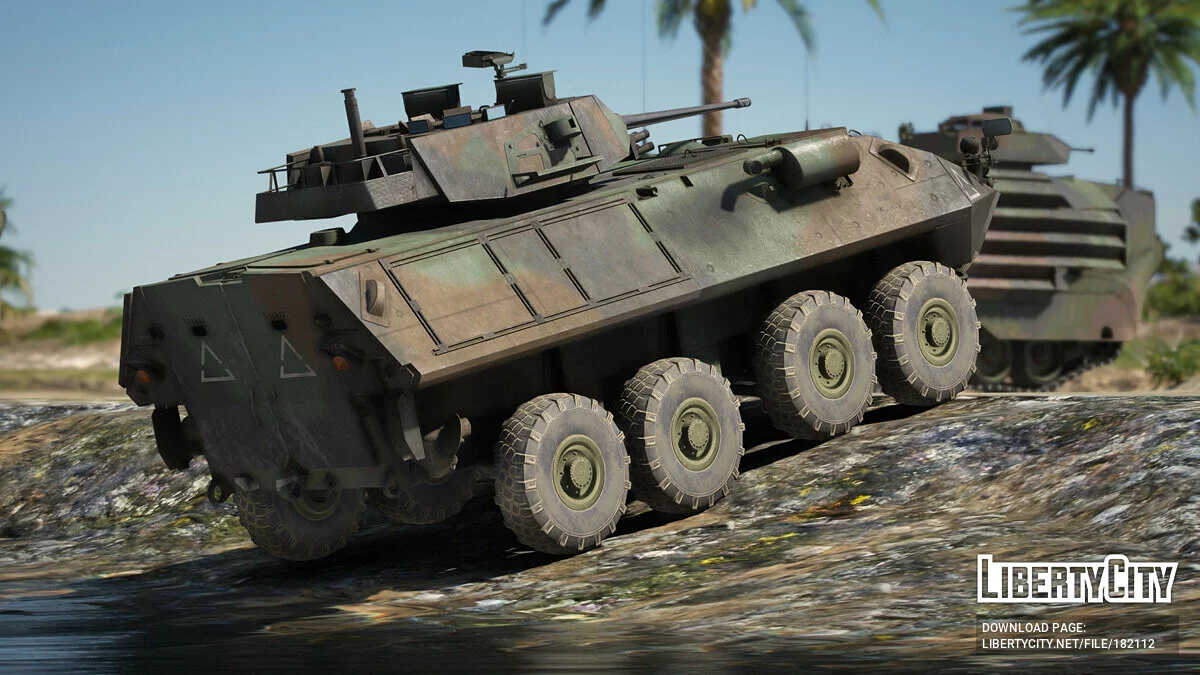 LAV-25 IFV [Add-On] 1.0 / GTA 5