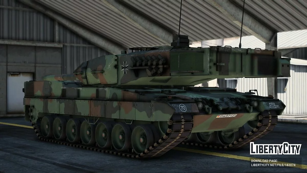 Leopard 2A7 [Add-On] 1.0 / GTA 5