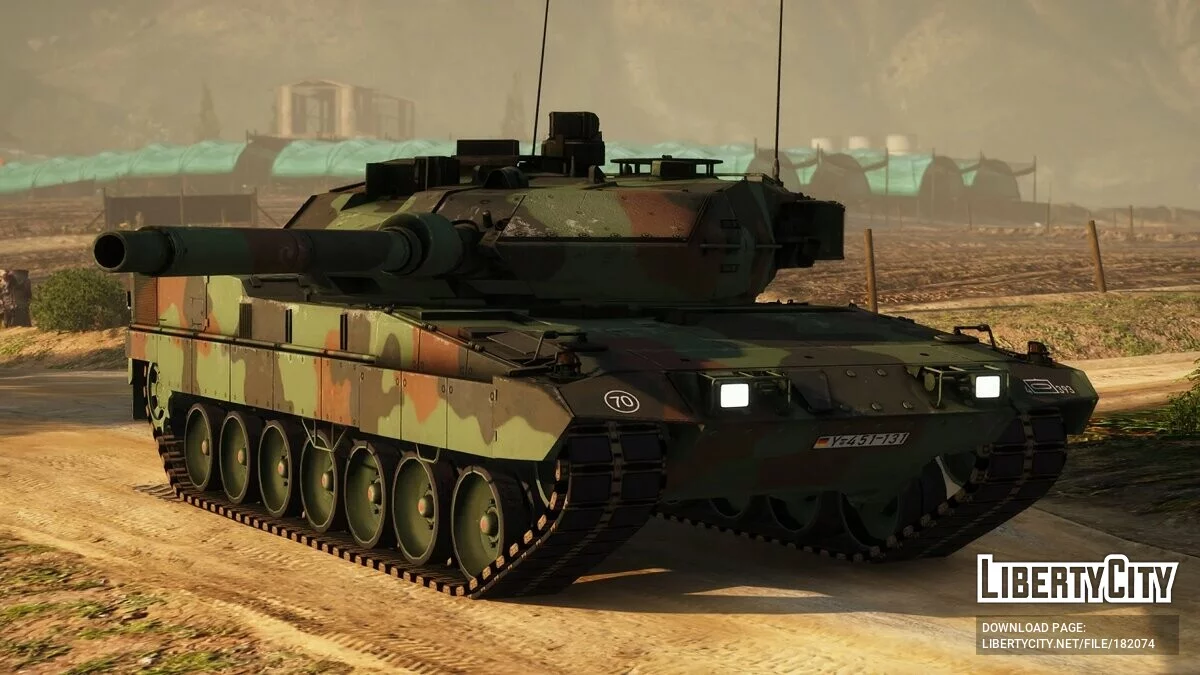 Leopard 2A7 [Add-On] 1.0 / GTA 5