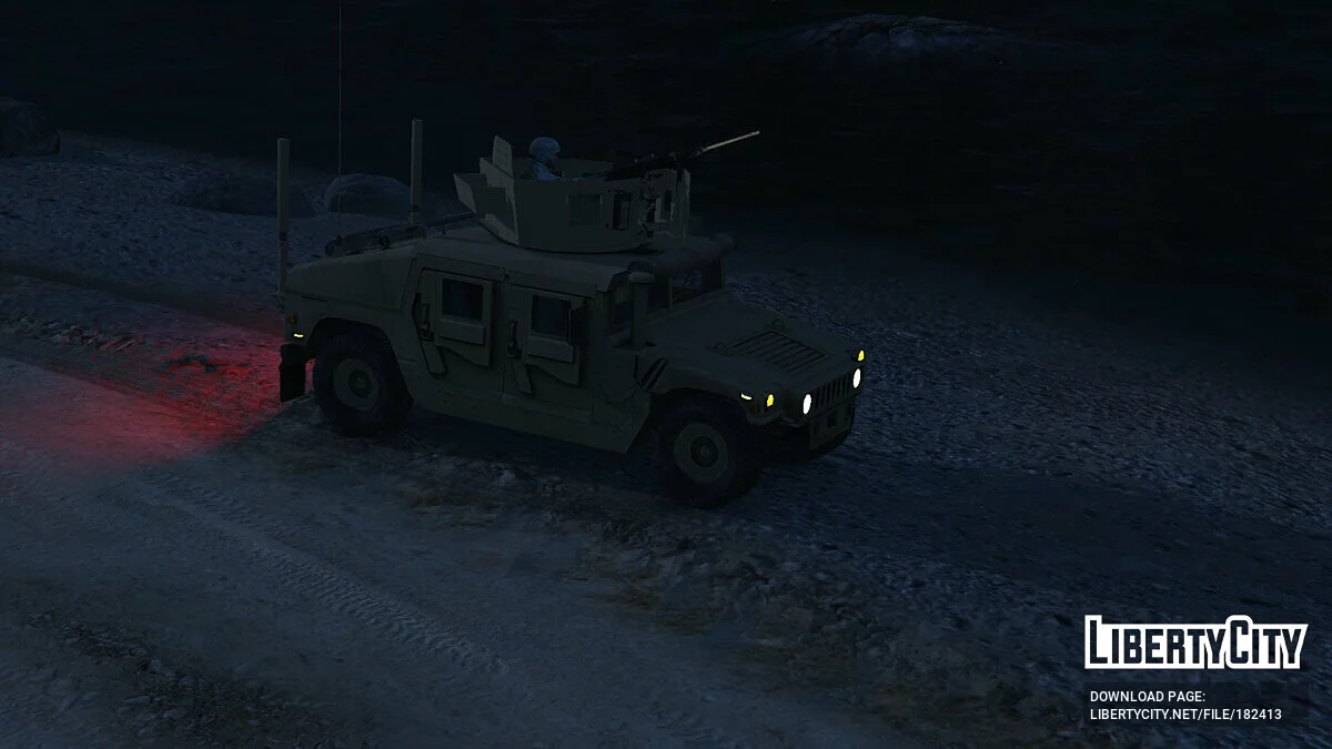 M1116 Humvee Up-Armored 1.1 / GTA 5