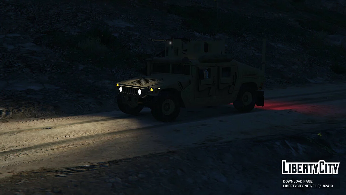 M1116 Humvee Up-Armored 1.1 / GTA 5