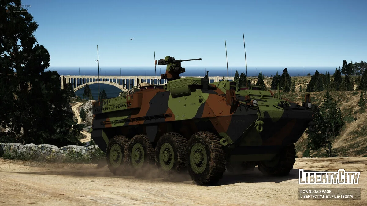 M1126 Stryker ICV [Add-On | Tuning | LODs] 1.0 / GTA 5
