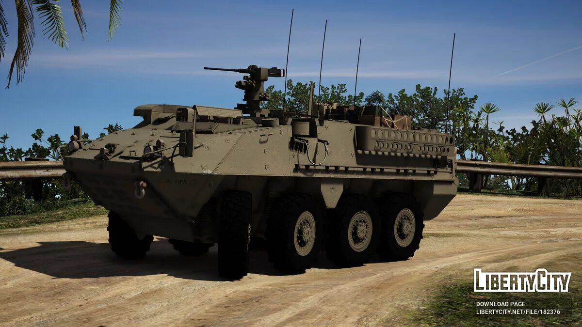 M1126 Stryker ICV [Add-On | Tuning | LODs] 1.0 / GTA 5