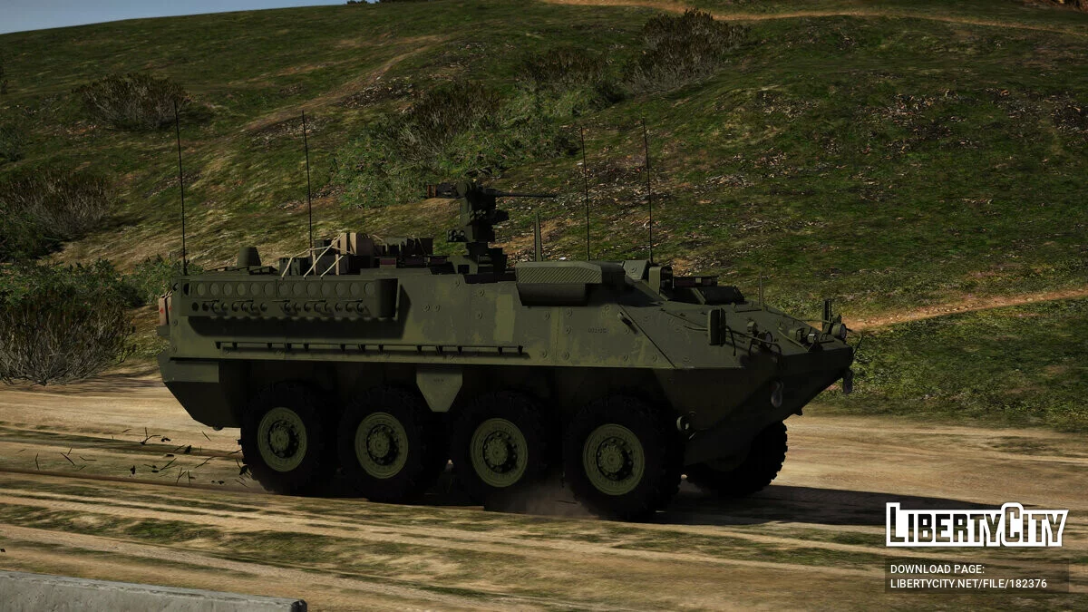 M1126 Stryker ICV [Add-On | Tuning | LODs] 1.0 / GTA 5