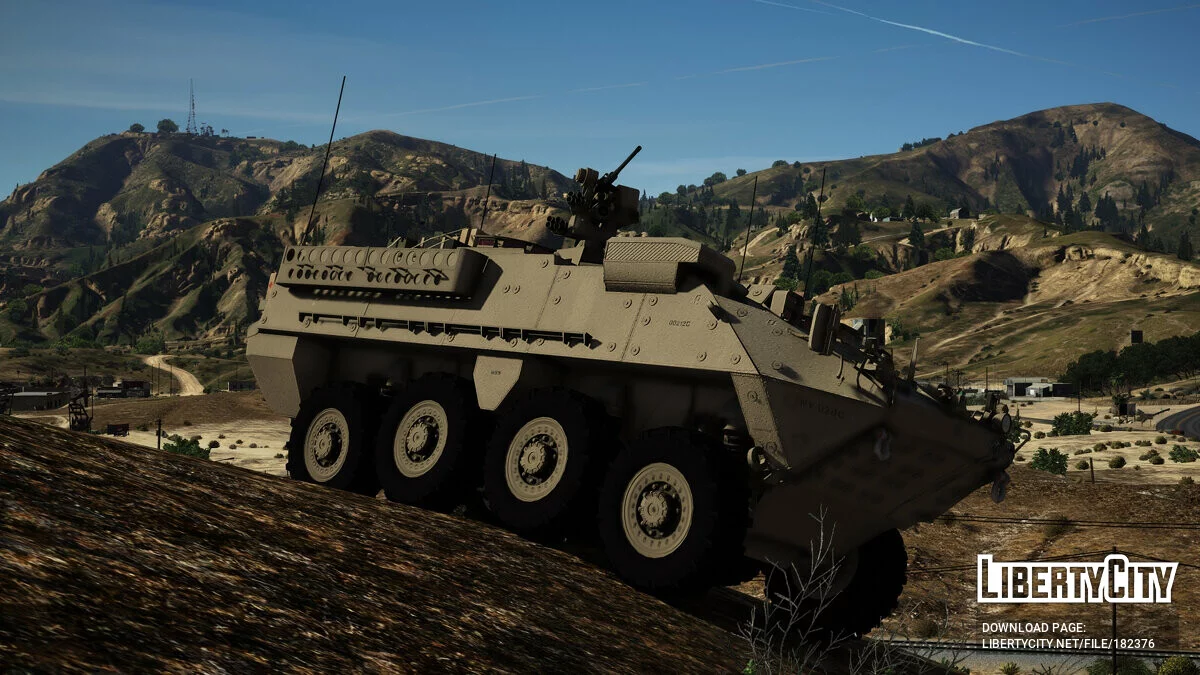 M1126 Stryker ICV [Add-On | Tuning | LODs] 1.0 / GTA 5