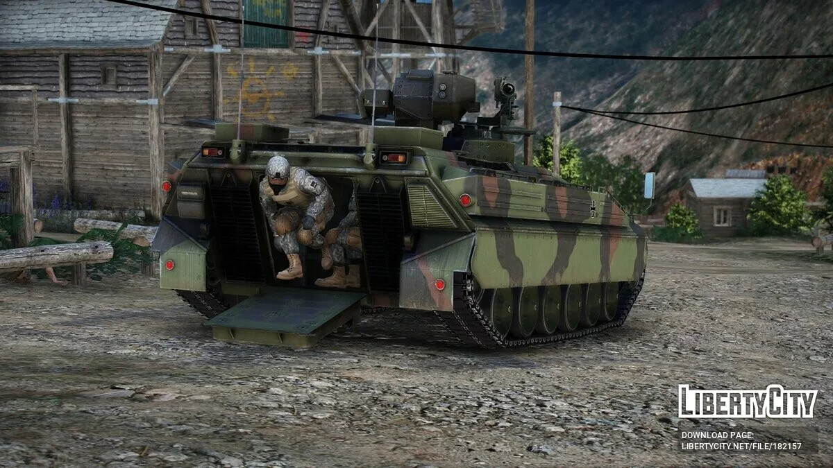 Marder 1A5 Bundeswehr [Add-On] 1.0 / GTA 5