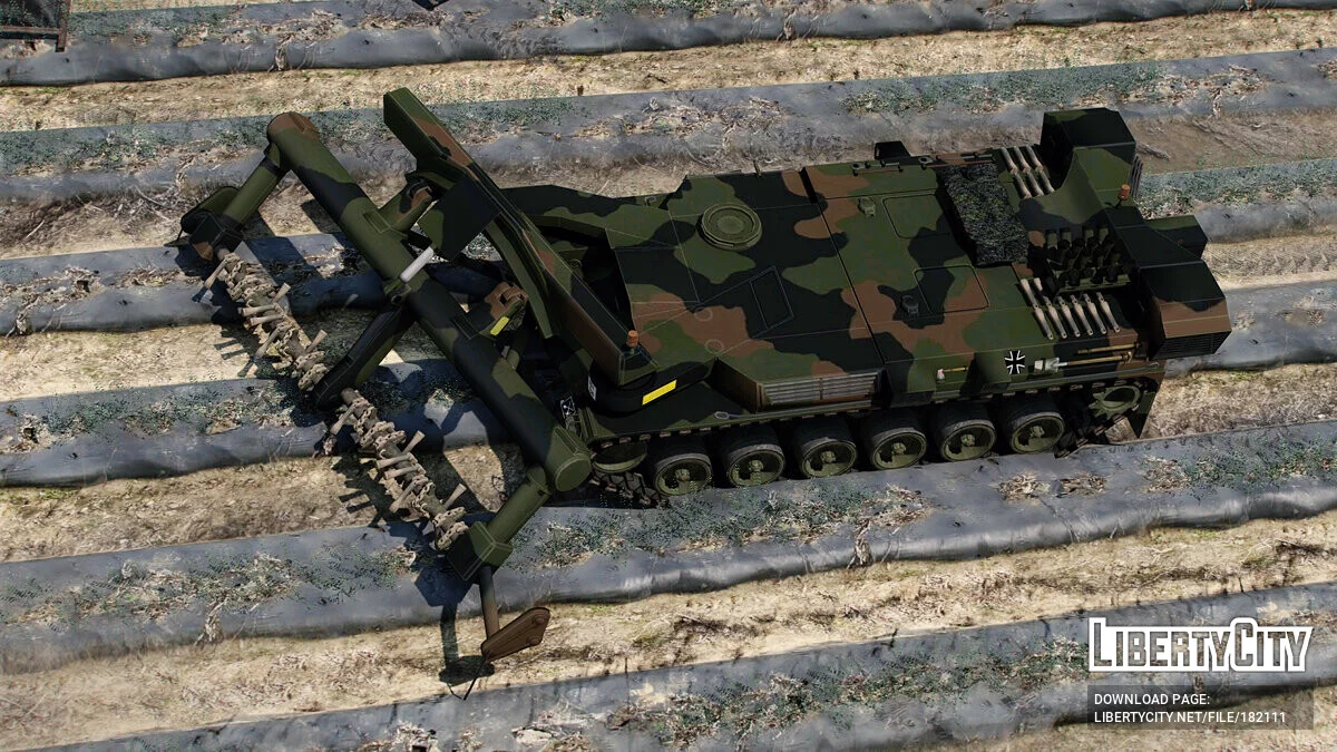 Minenräumpanzer Keiler [ Add-On | Animated ] 1.0 / GTA 5