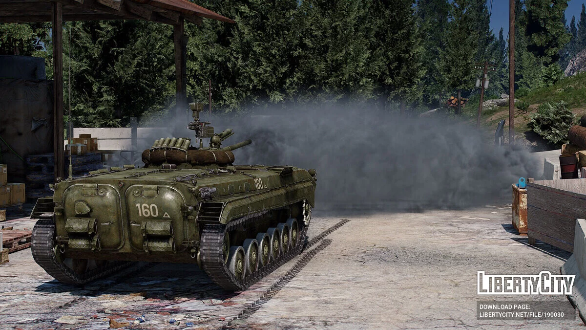 BMP-1 IFV German Democratic Republic [Add-On] 1.0 / GTA 5