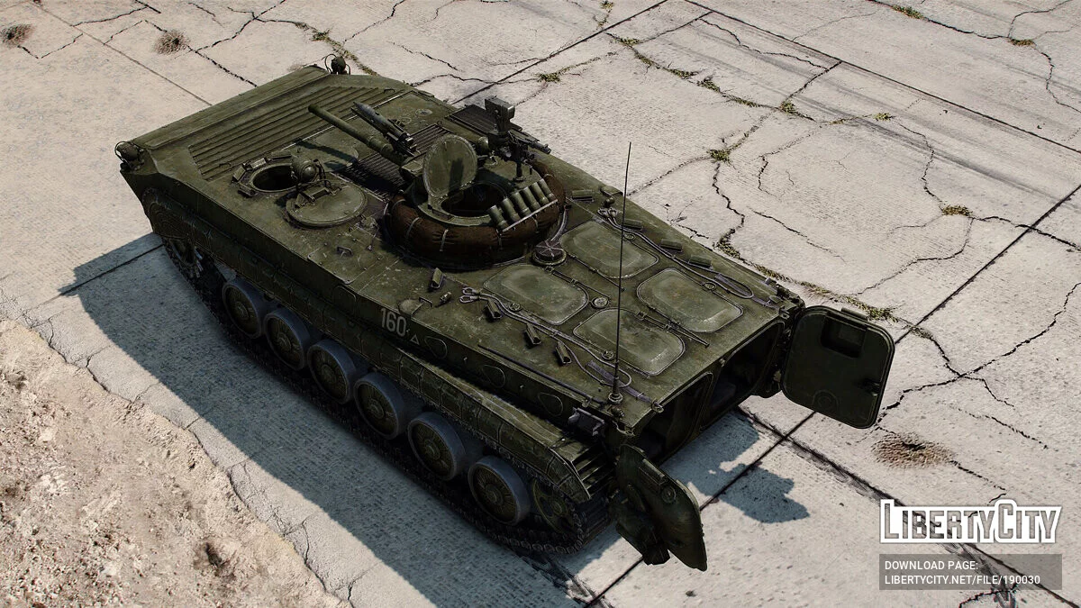 BMP-1 IFV German Democratic Republic [Add-On] 1.0 / GTA 5