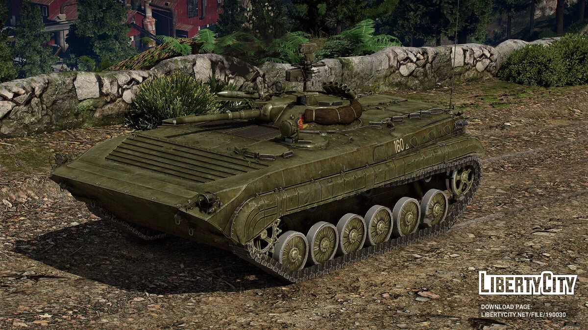 BMP-1 IFV German Democratic Republic [Add-On] 1.0 / GTA 5