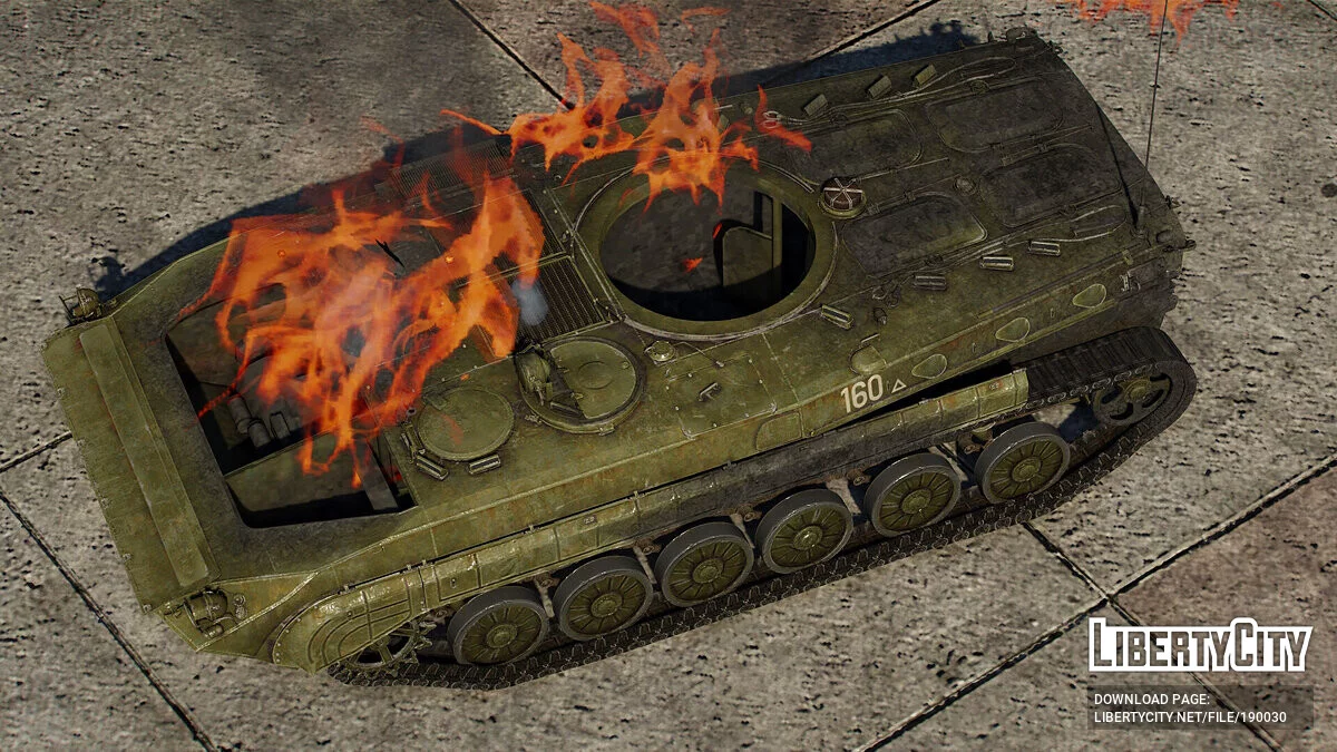 BMP-1 IFV German Democratic Republic [Add-On] 1.0 / GTA 5