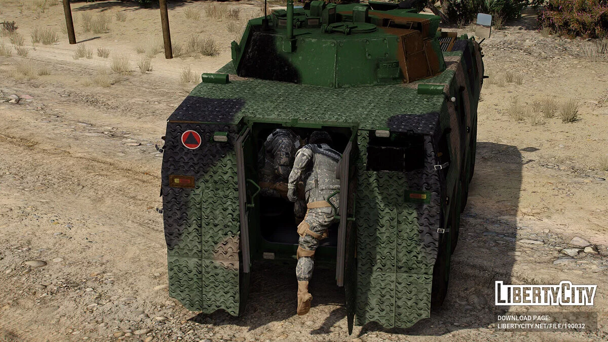 KTO Rosomak Polish Army [LODs | Add-On] 1.0 / GTA 5