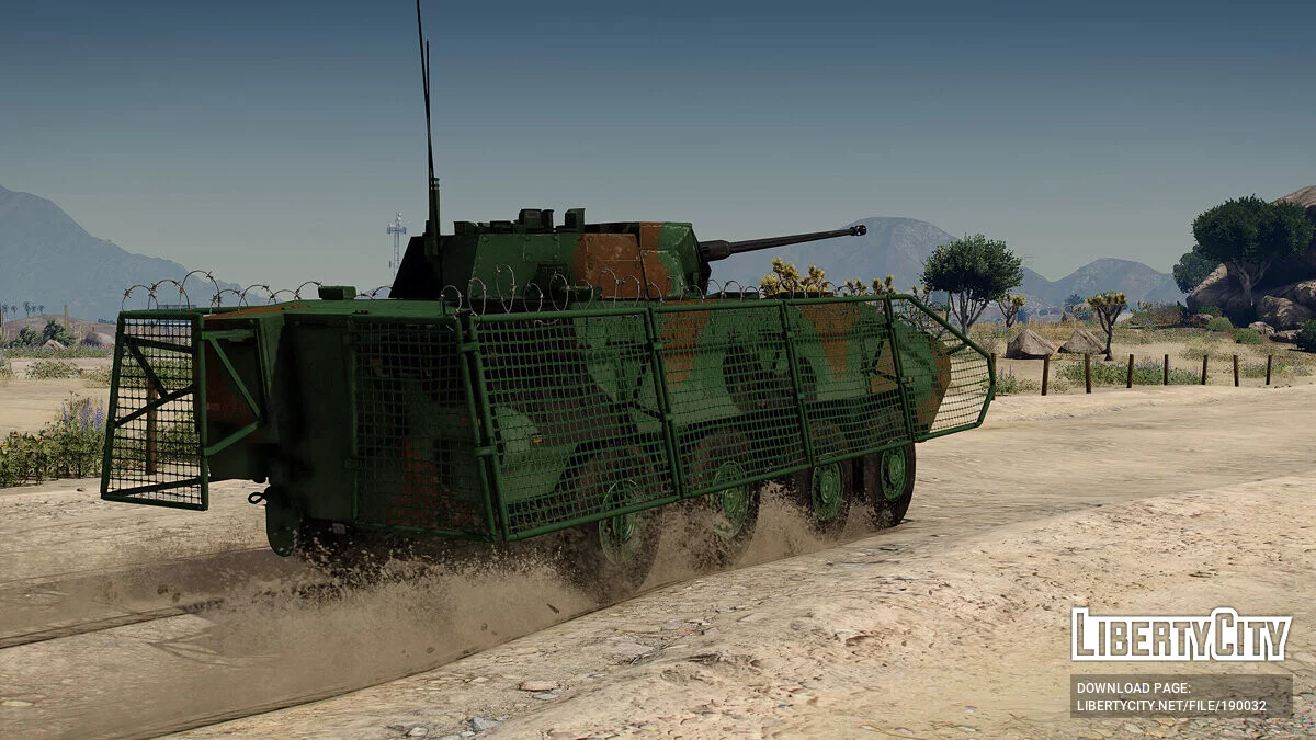 KTO Rosomak Polish Army [LODs | Add-On] 1.0 / GTA 5