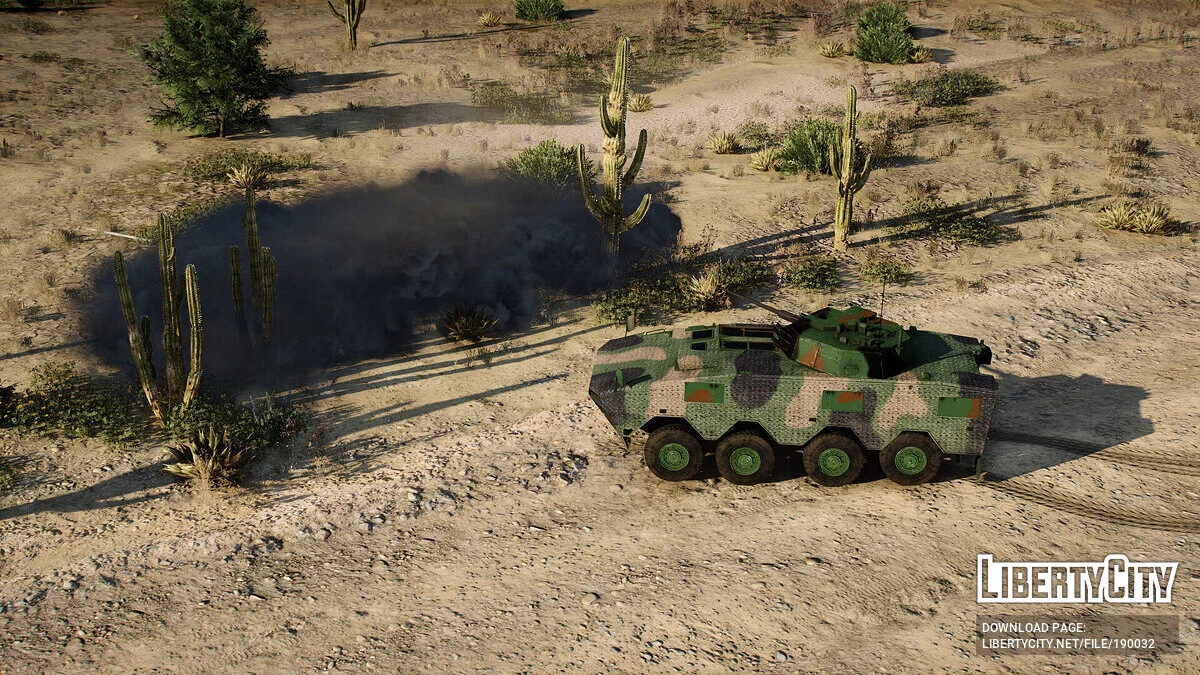 KTO Rosomak Polish Army [LODs | Add-On] 1.0 / GTA 5