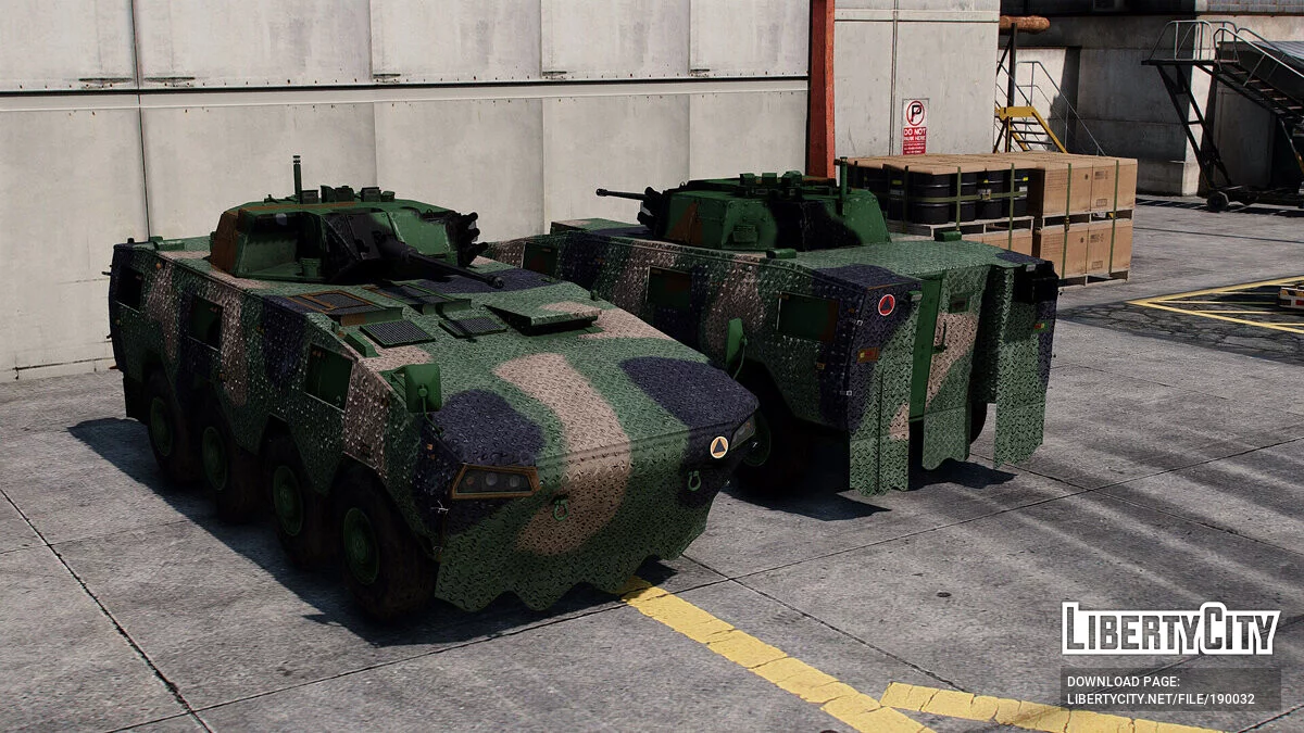 KTO Rosomak Polish Army [LODs | Add-On] 1.0 / GTA 5