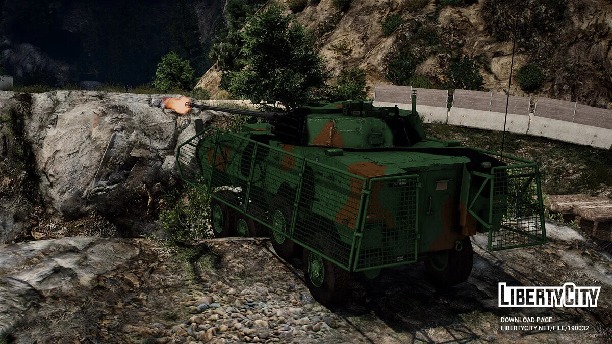 KTO Rosomak Polish Army [LODs | Add-On] 1.0 / GTA 5