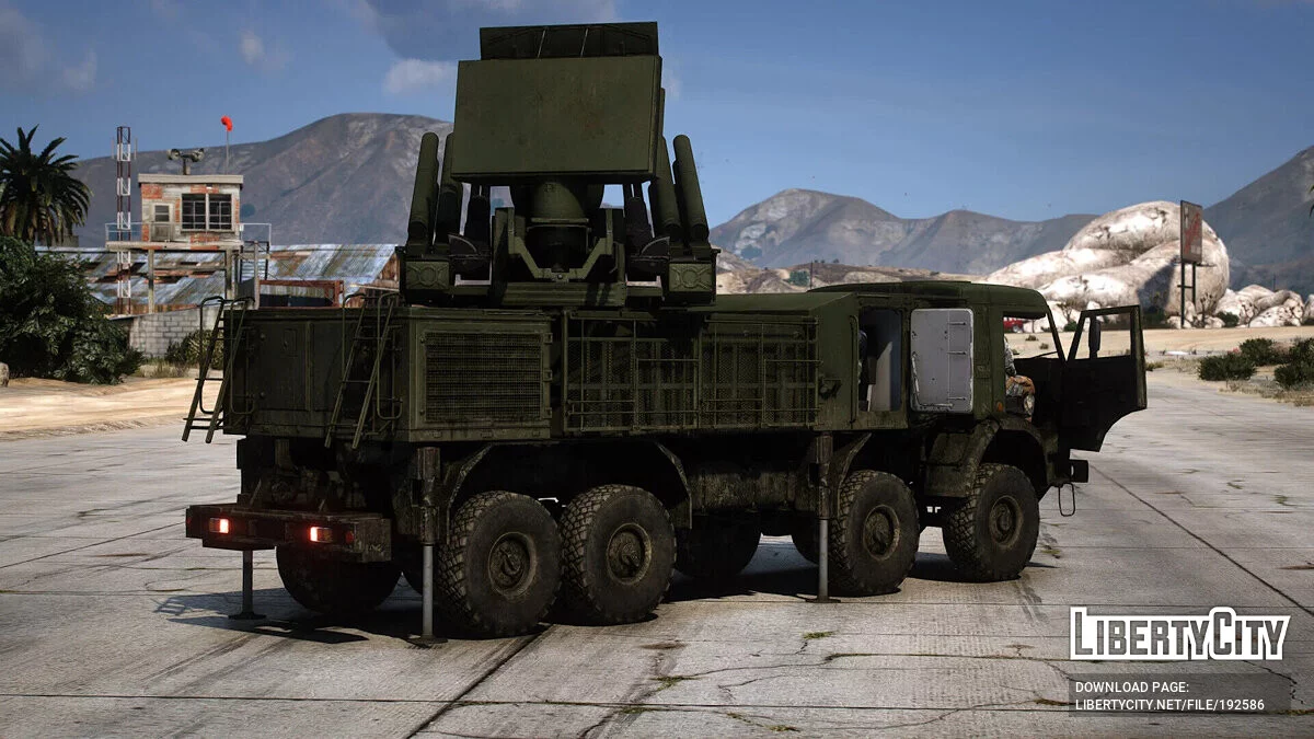 Pantsir-S1 Anti Air Truck [Add-On | LODs] 1.0 / GTA 5