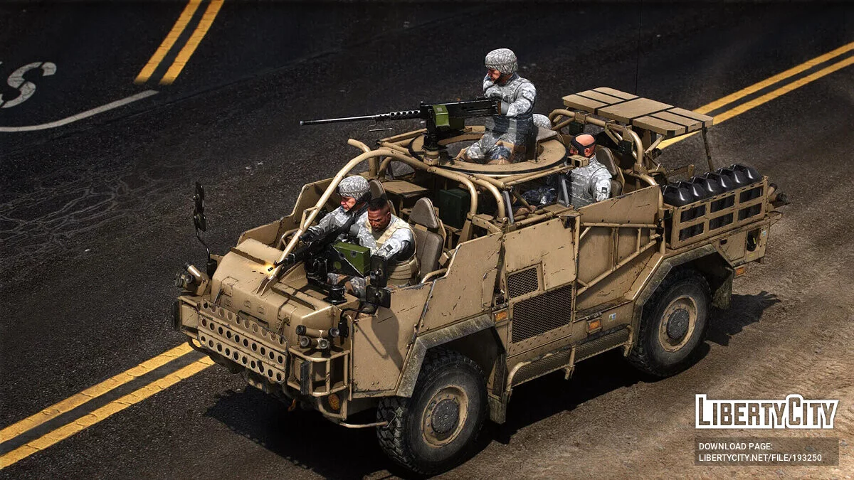 Jackal MWMIK [Add-On | LODs] 1.0 / GTA 5