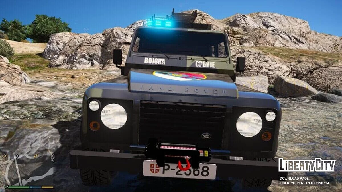 Defender - Serbian Woodland 6x6 / GTA 5
