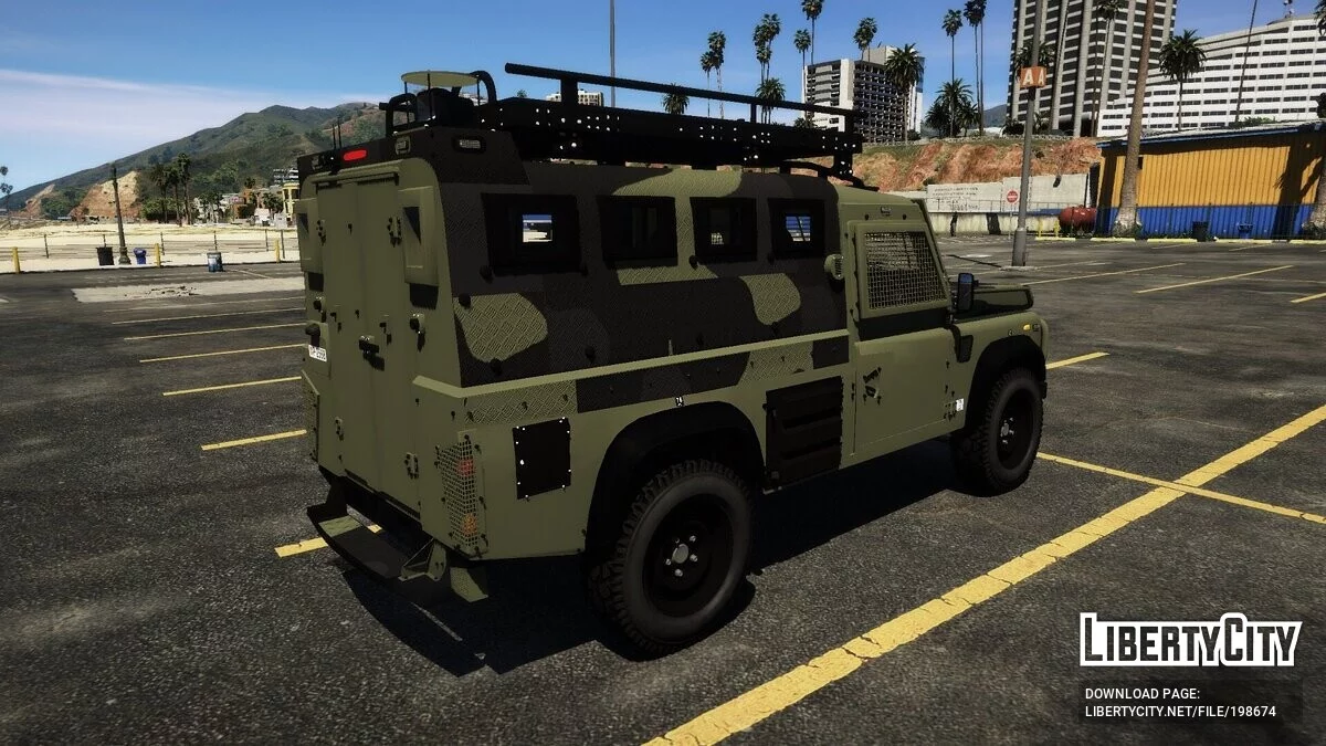 Defender - Serbian Woodland / GTA 5