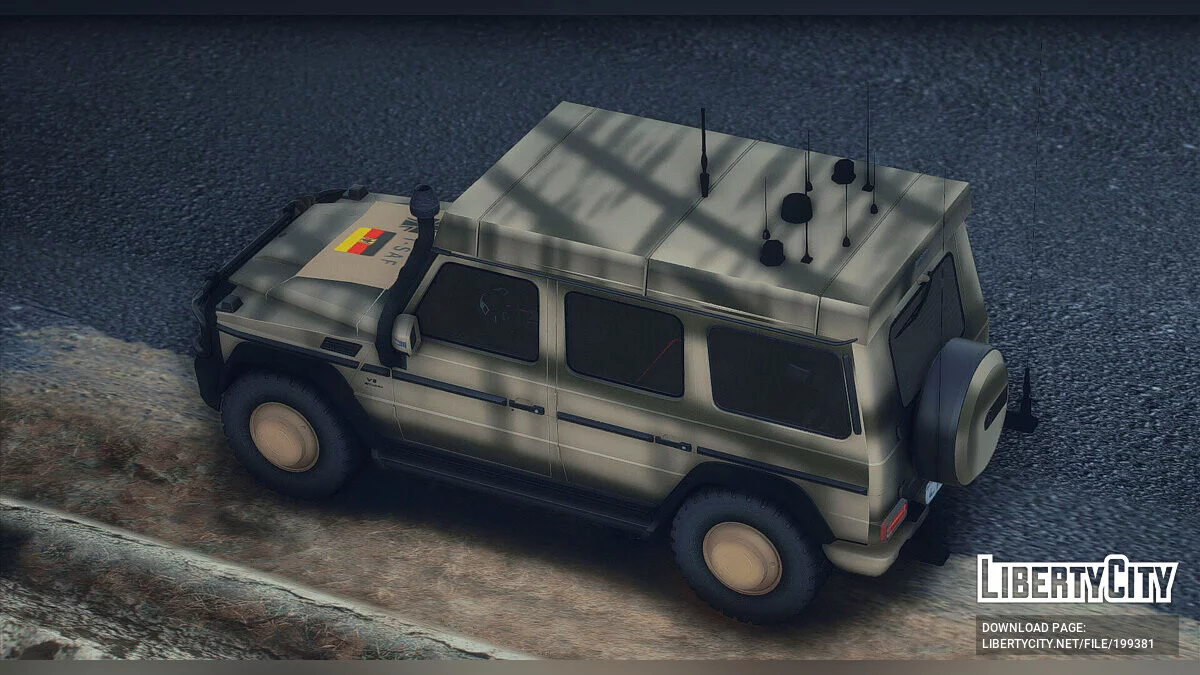 G-280 Bundeswehr [FIVE-M | REPLACE for SP | ADD-ON] 1.1 / GTA 5