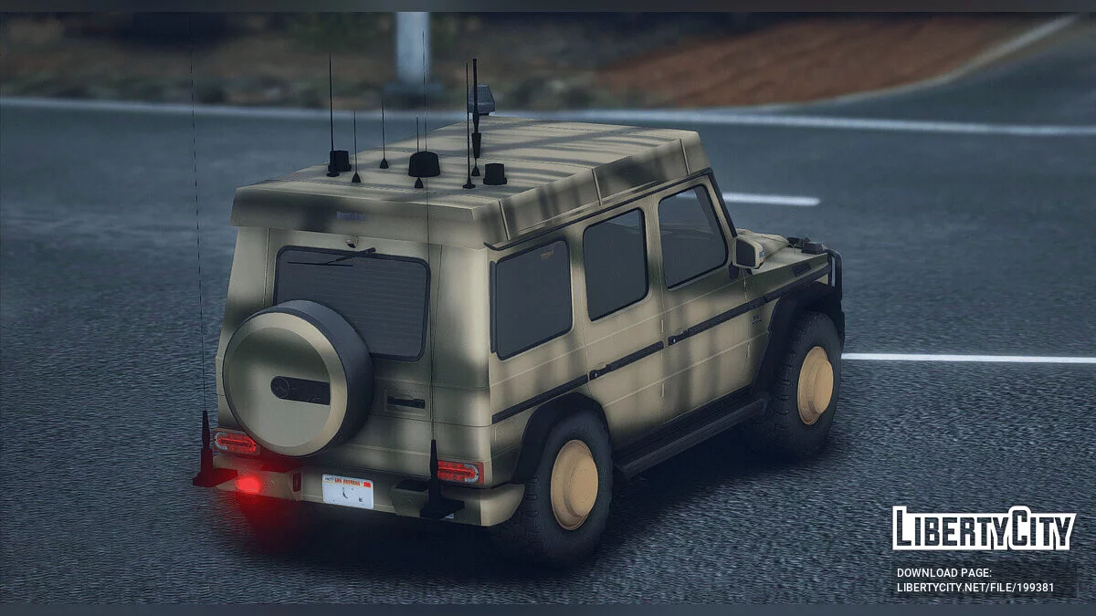 G-280 Bundeswehr [FIVE-M | REPLACE for SP | ADD-ON] 1.1 / GTA 5