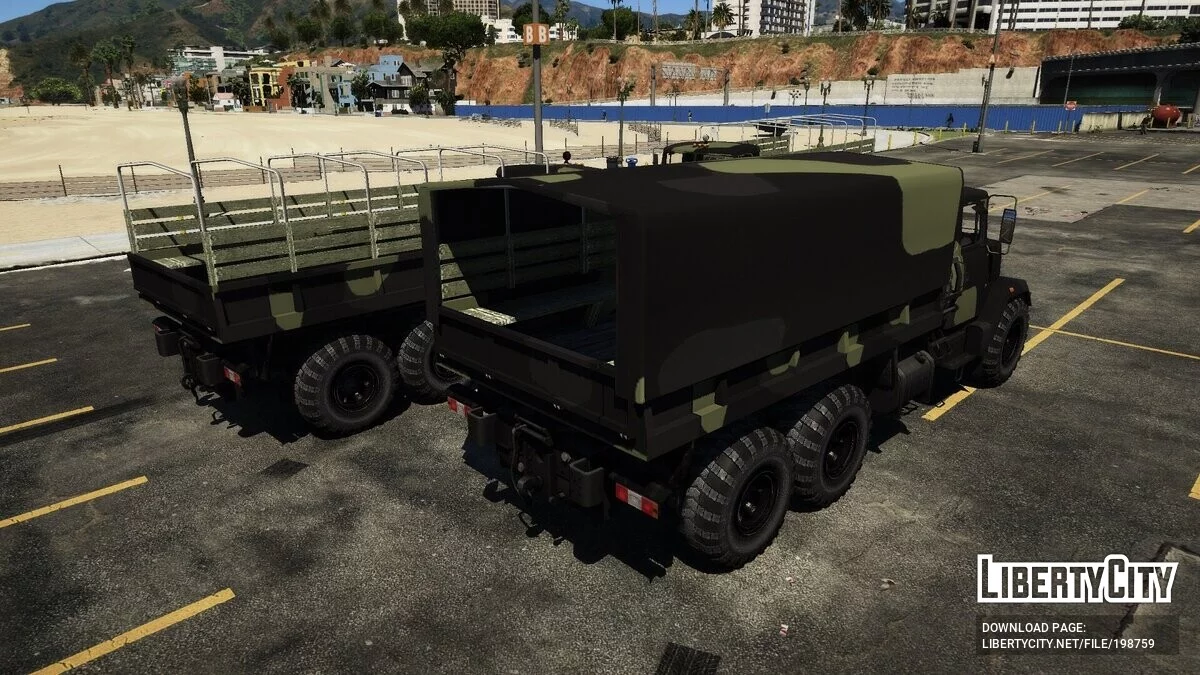 KrAZ - Serbian Woodland / GTA 5