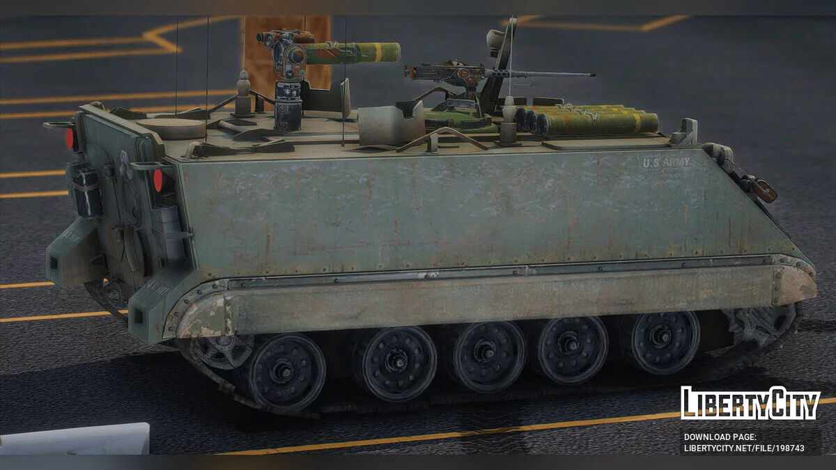 M113-TOW-50CAL [Add-On | FiveM] 1.1 / GTA 5