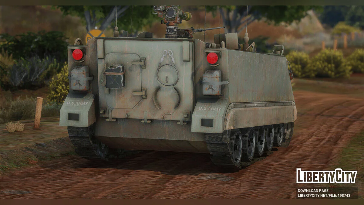 M113-TOW-50CAL [Add-On | FiveM] 1.1 / GTA 5