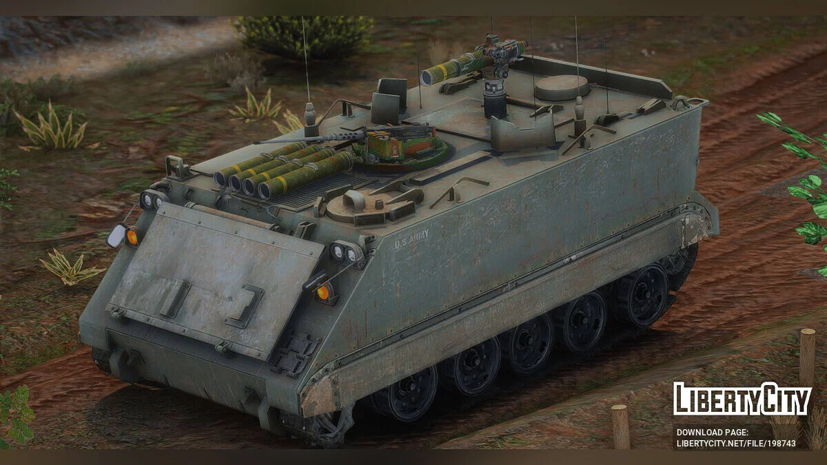 M113-TOW-50CAL [Add-On | FiveM] 1.1 / GTA 5
