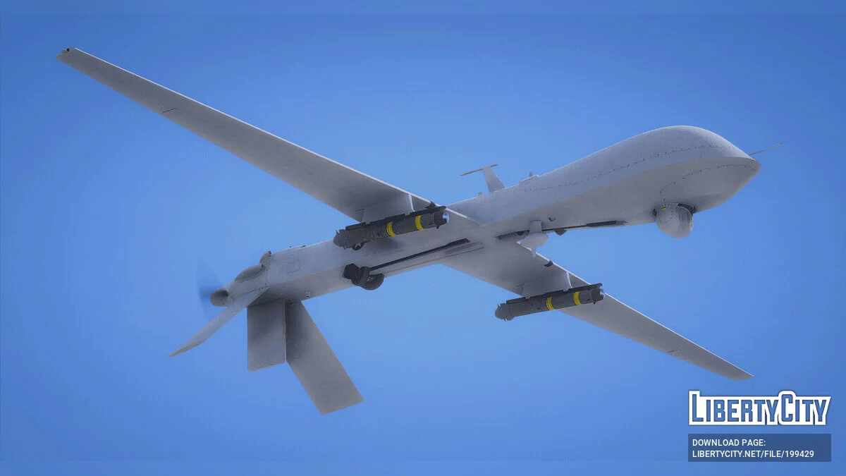 MQ-1 | US-UCAV [Add-On / FiveM] 1.0 / GTA 5